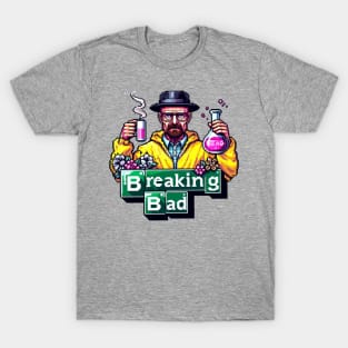 Breaking Bad Pixel Art Cooking T-Shirt